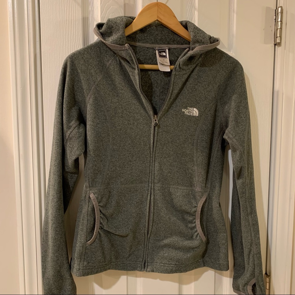 The North Face Grey women fleece sweater